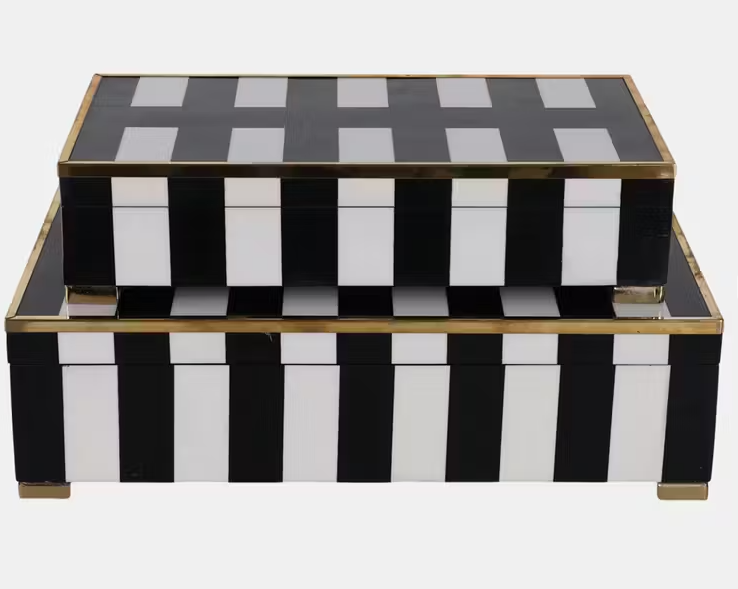 GOLD FOOTED BOXES