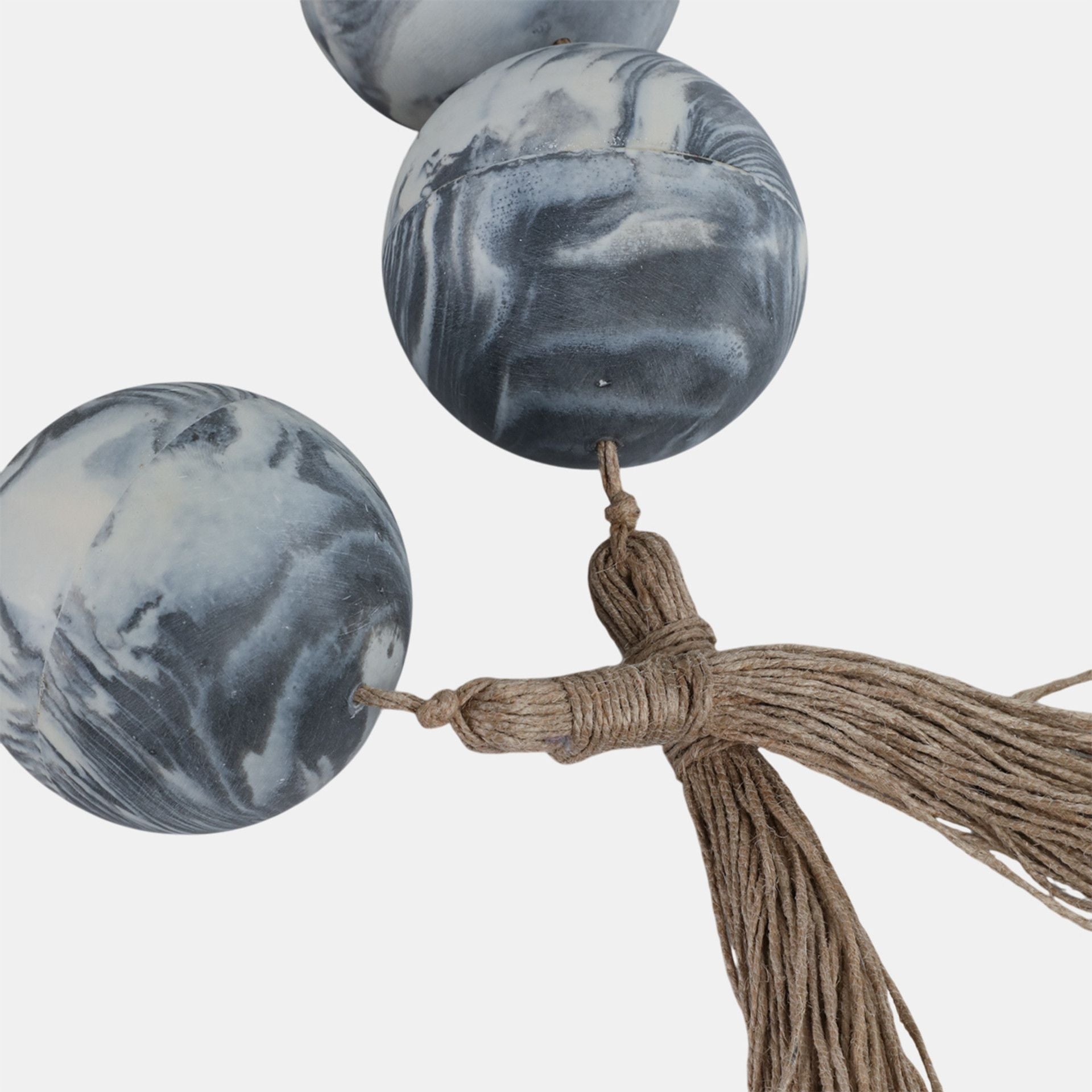 MARBLED BEAD GARLAND