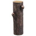 15"FAUX WOOD LOG STUMP BR