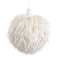 6.5"BEADED SPIKY BALL ORNAMENT
