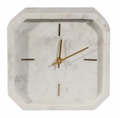 MARBLE OCTAGON CLOCK