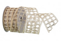 2.5"X10Y KNITTED METALLIC NET RIBBON