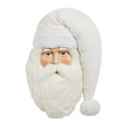 "SB" 19.5" WHITE HAT SANTA FACE WALL ART