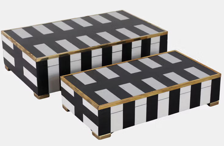 GOLD FOOTED BOXES