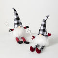 PLAID GNOME WITH LEGS 2
