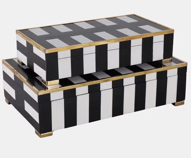 GOLD FOOTED BOXES