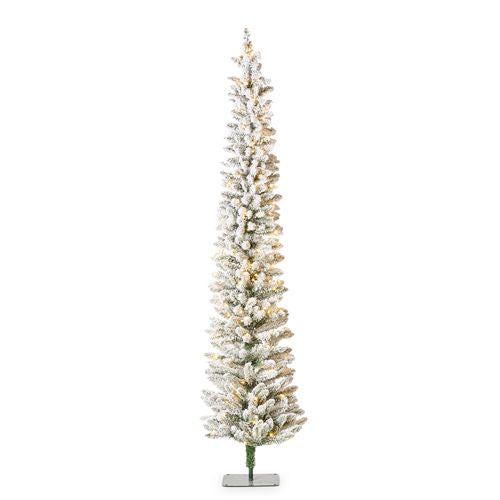 "DC" 7.5' SNOWY ALPINE LIGHTED TREE
