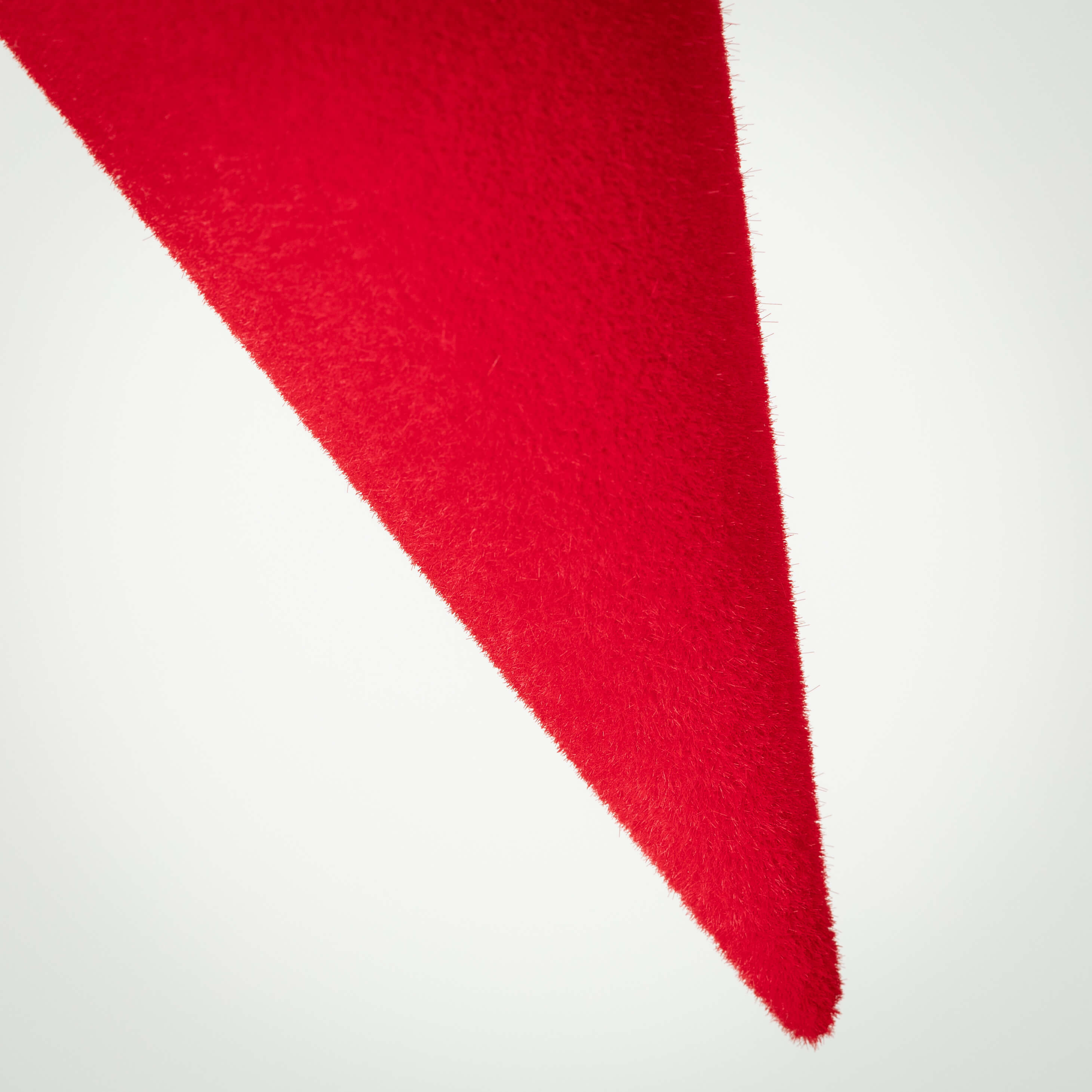 FLOCKED DROP ORNAMENT