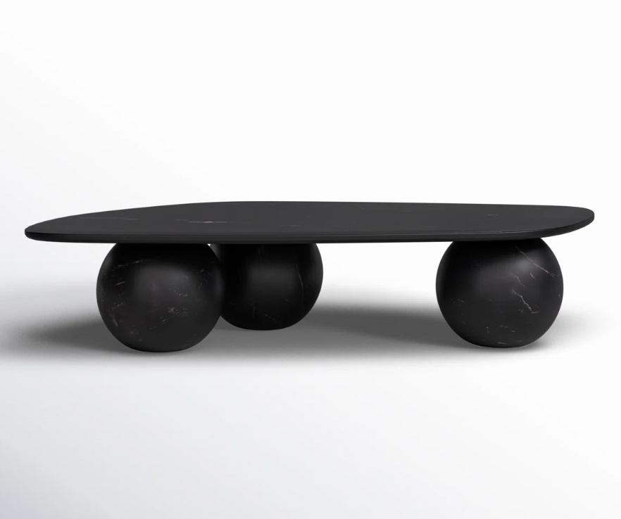 ELLIOT BLACK MARBLE COFFEE 0 TABLE