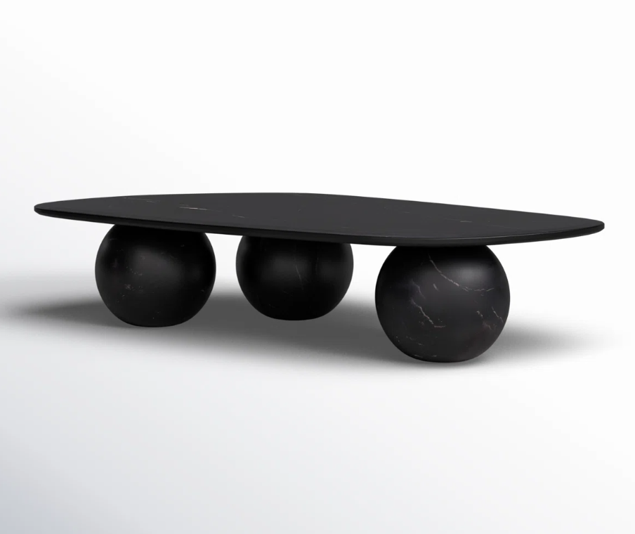 ELLIOT BLACK MARBLE COFFEE 0 TABLE